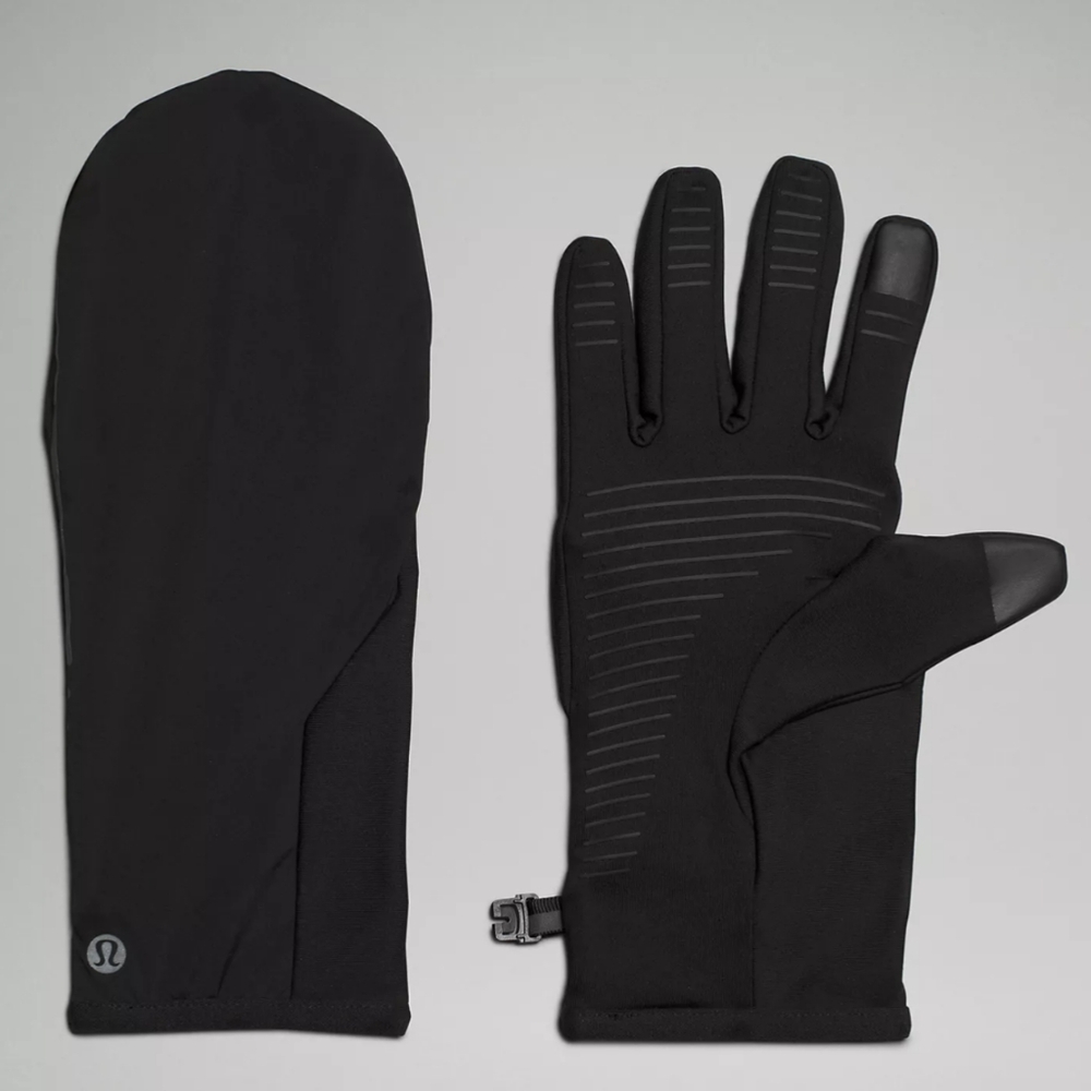 NWT lululemon Men's Fast And Free Hooded Gloves